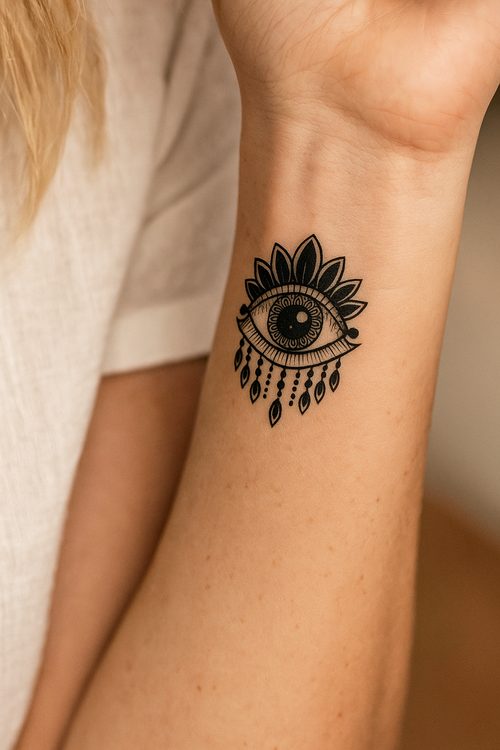 Dreamcatcher Gaze Tattoo